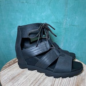 Sorel Women's Joanie II Lace Wedge Sandals